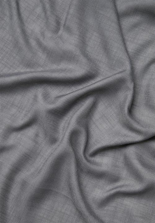 Sixth Floor - Slub lined eyelet curtain 2 pack - charcoal