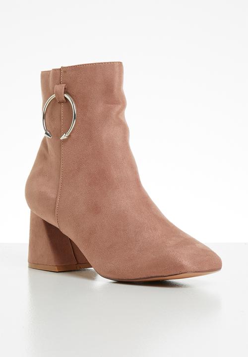 Public Desire - Bff ankle boot - pink