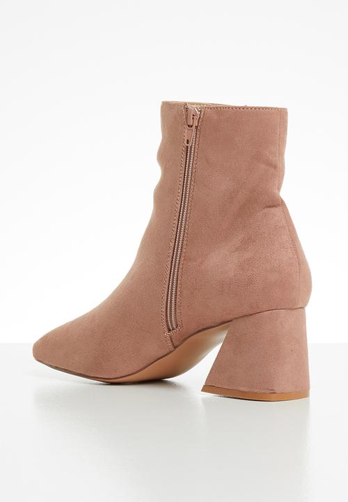Public Desire - Bff ankle boot - pink