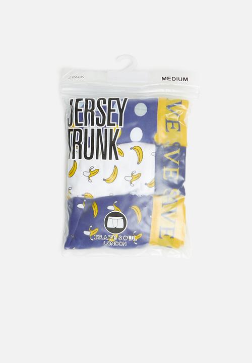 Brave Soul - 3 pack banana boxers - multi