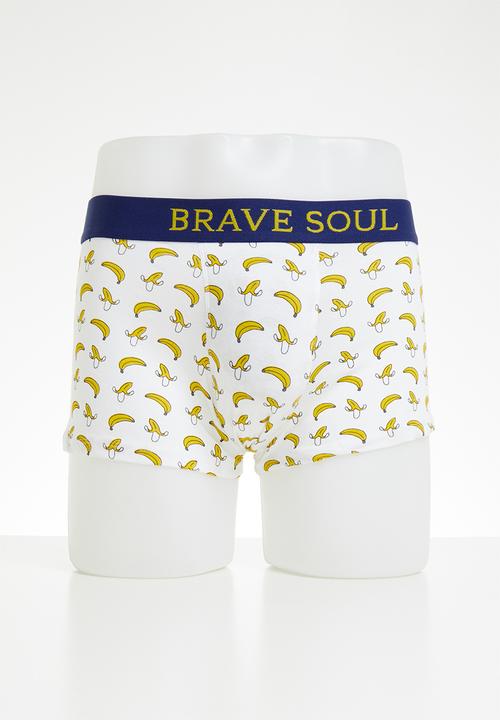 Brave Soul - 3 pack banana boxers - multi
