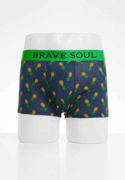 Brave Soul - 3 pack tropic boxers - multi