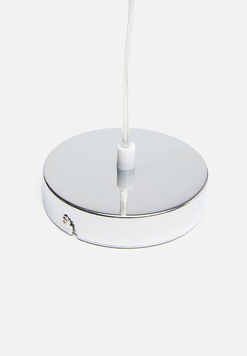 Sixth Floor - Smoke globe pendant