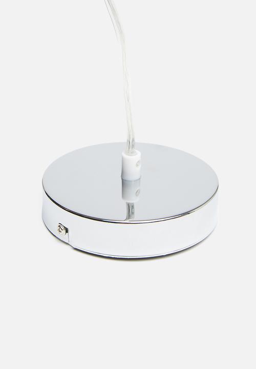 Sixth Floor - Oval pendant lamp - smoke 