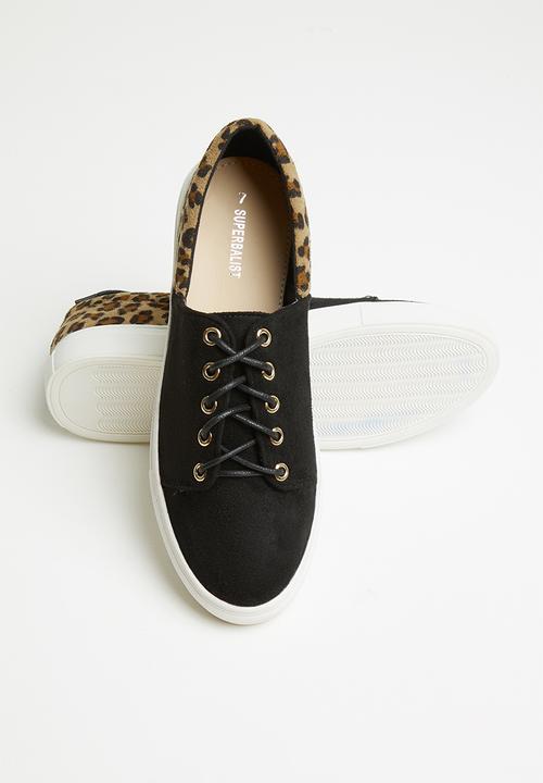 Superbalist - Ulfah sneaker - black/leopard