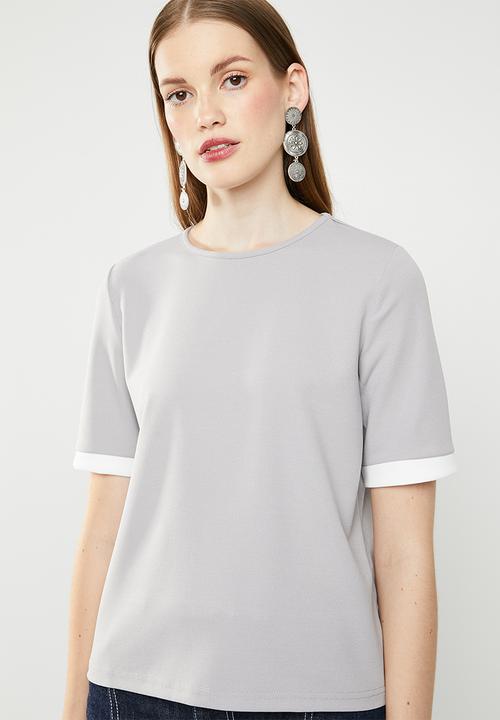 STYLE REPUBLIC - Athleisure T-shirt - grey