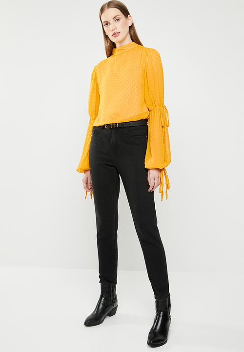 STYLE REPUBLIC - Volume sleeve blouse - yellow
