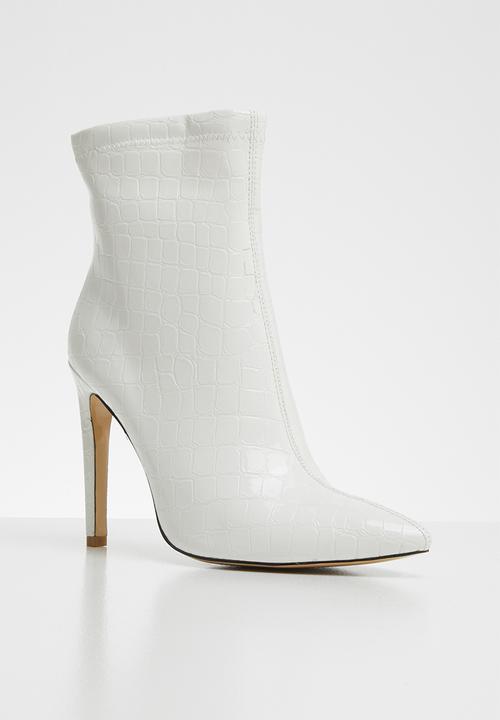 Public Desire - Revive ankle boot - white