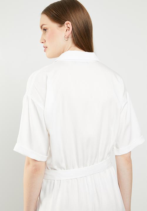 Superbalist - Utility style jumpsuit - white