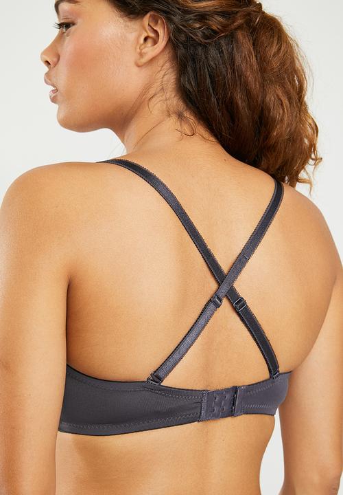 Superbalist - Convertible bra - charcoal 