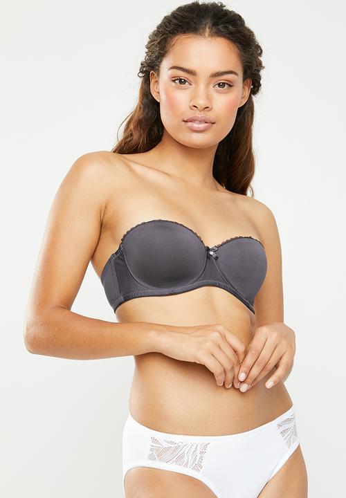 Superbalist - Convertible bra - charcoal 