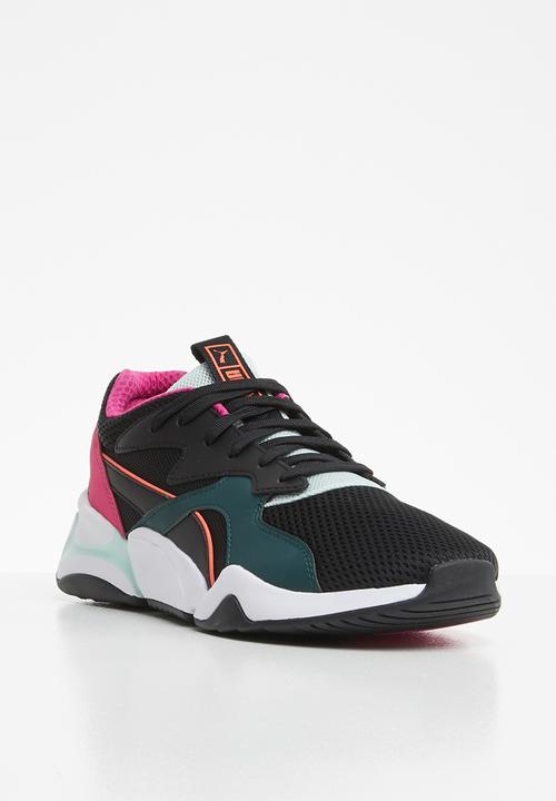 PUMA - Nova Mesh - Puma black-fair aqua