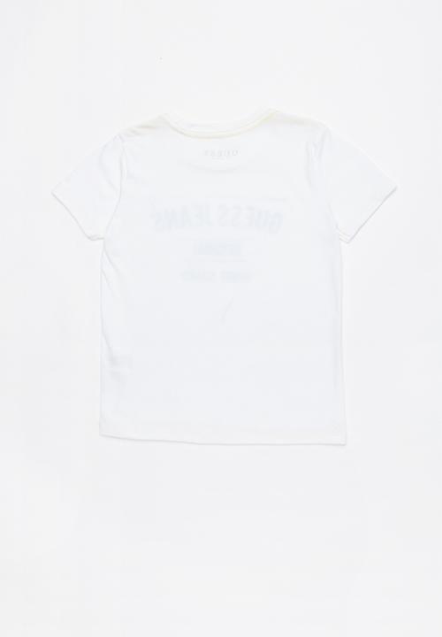GUESS - Guess original crew neck tee - white