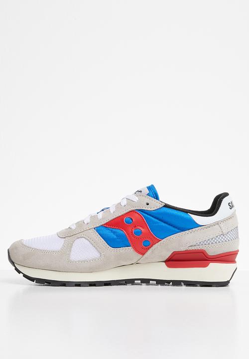Saucony Originals - Shadow original vintage - grey, blue & red 
