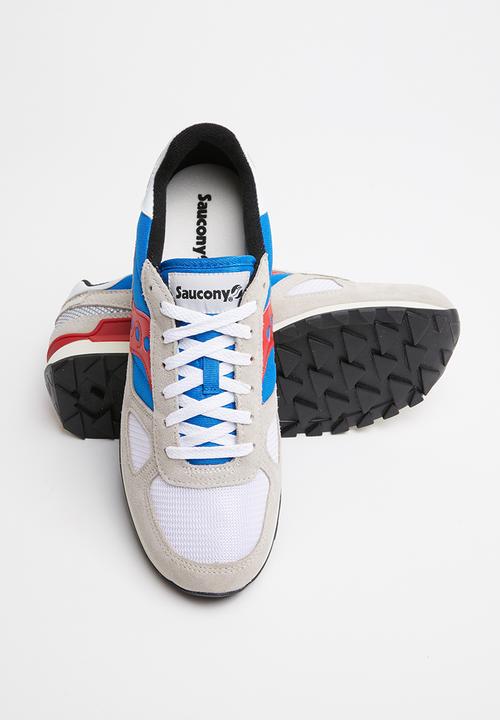 Saucony Originals - Shadow original vintage - grey, blue & red 
