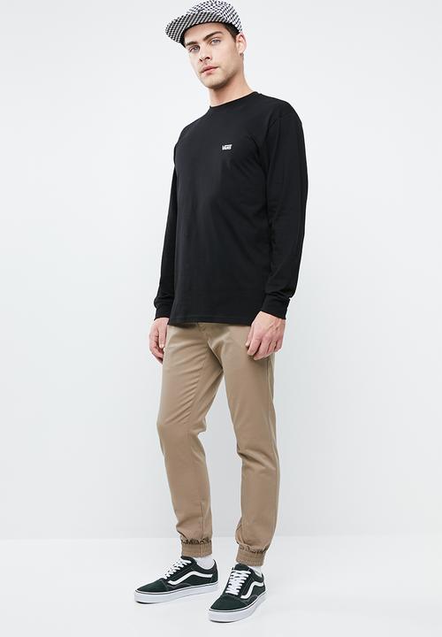 Vans - Warped check sleeve - black