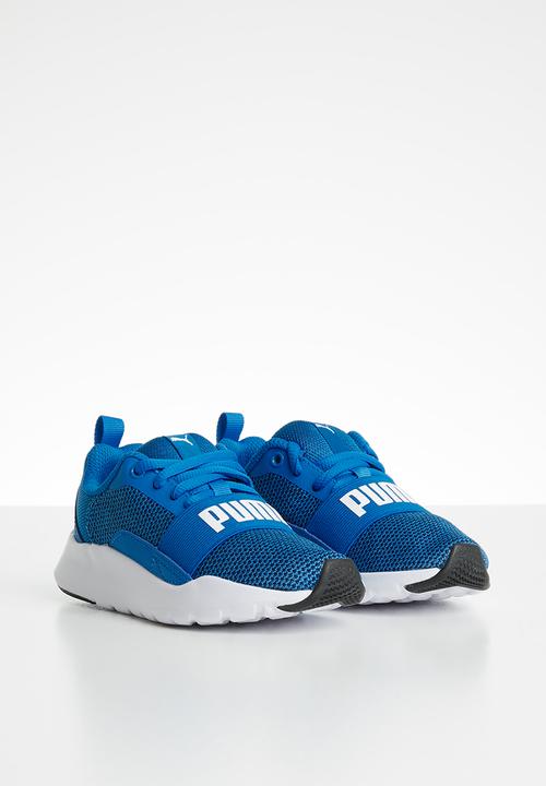 PUMA - Puma wired knit ps - indigo & white