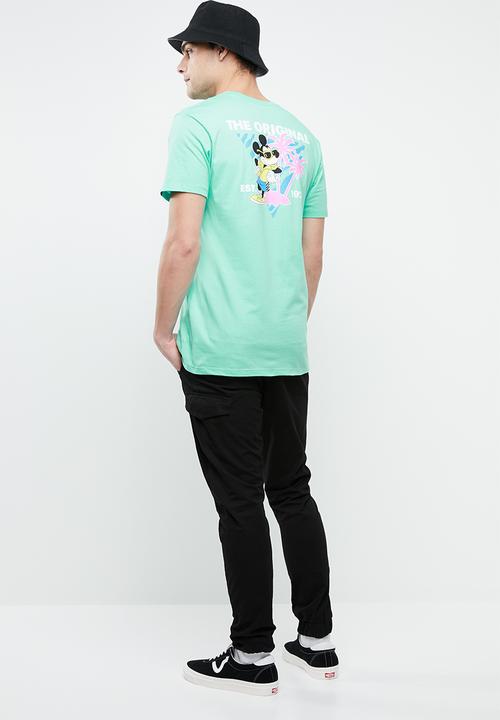 Vans - Mickeys 90th retro T-shirt - turquoise