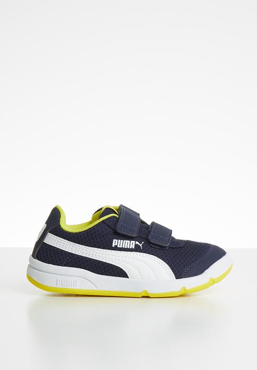 PUMA - Stepfleex 2 mesh v ps - peacoat & yellow