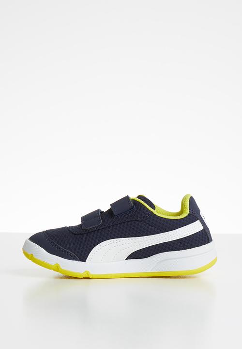 PUMA - Stepfleex 2 mesh v ps - peacoat & yellow