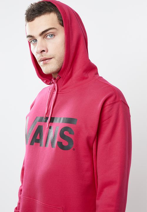 Vans - Vans classic hoodie - pink & black 