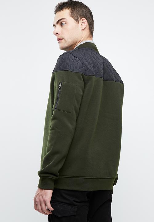 Brave Soul - Pierce sweatshirt - khaki