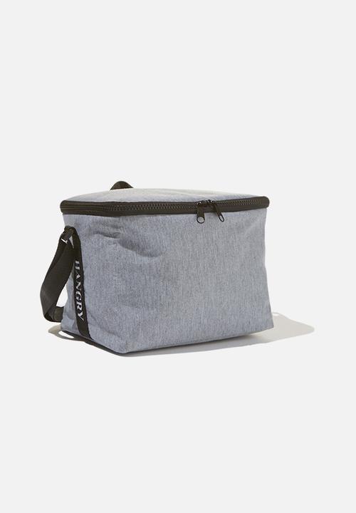 grey lunch bag