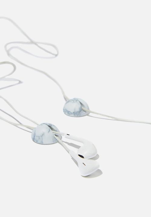 Typo - Cable pinch pack - grey & white 