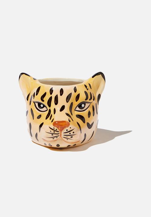 Typo - Pen holder - orange & black 