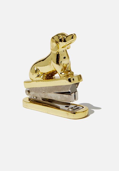 gold mini stapler