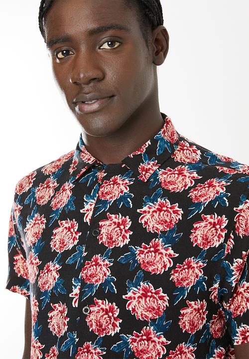 Brave Soul - Varmus short sleeve shirt - navy