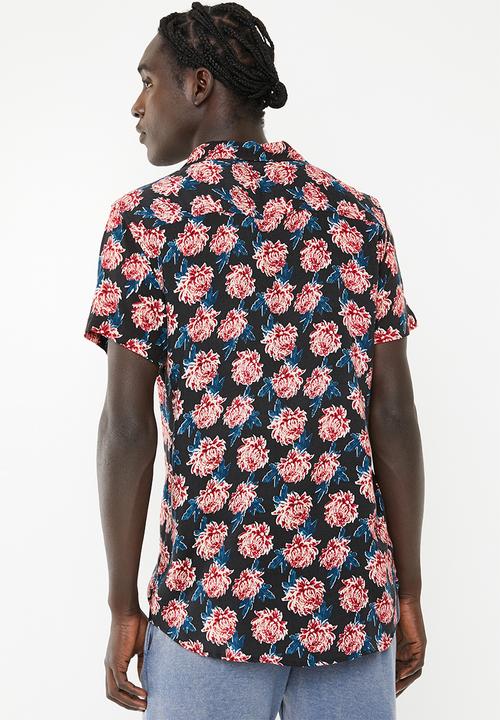 Brave Soul - Varmus short sleeve shirt - navy
