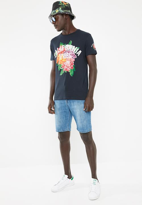 Brave Soul - Tapsell short sleeve tee- multi