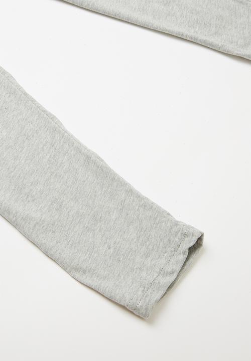 Rebel Republic - Kids 2 pack leggings - grey & navy