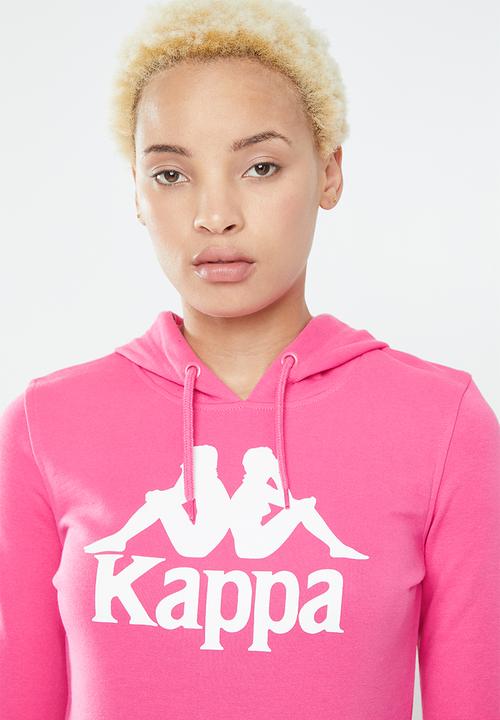 KAPPA - Slim fit hoodie - pink