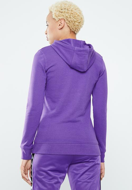 KAPPA - Authentic zimy hoodie - purple