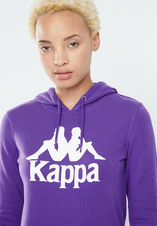 KAPPA - Authentic zimy hoodie - purple