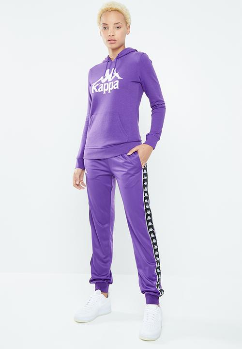 KAPPA - Authentic zimy hoodie - purple