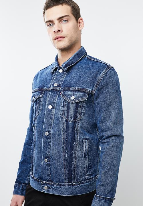 Levi’s® - Inside out trucker jacket - blue