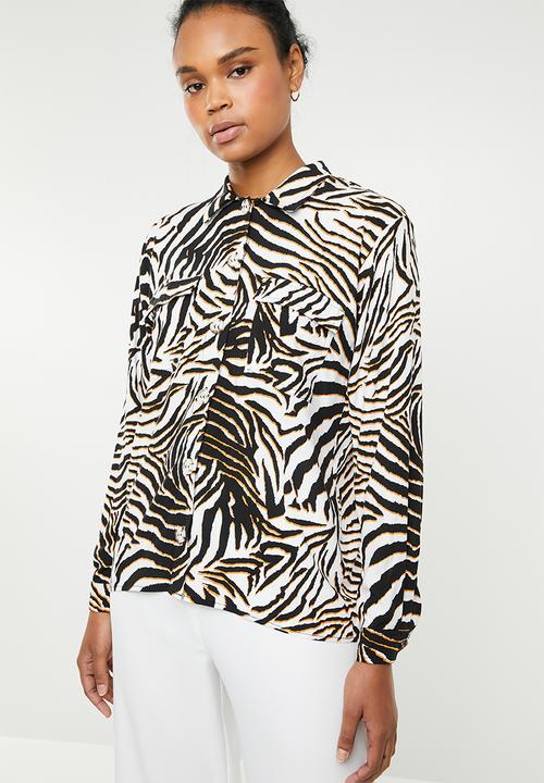 Superbalist - Boxy shirt - Zebra