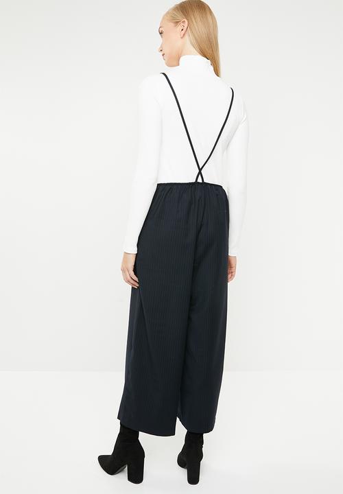 Superbalist - Strappy pinafore jumpsuit - navy