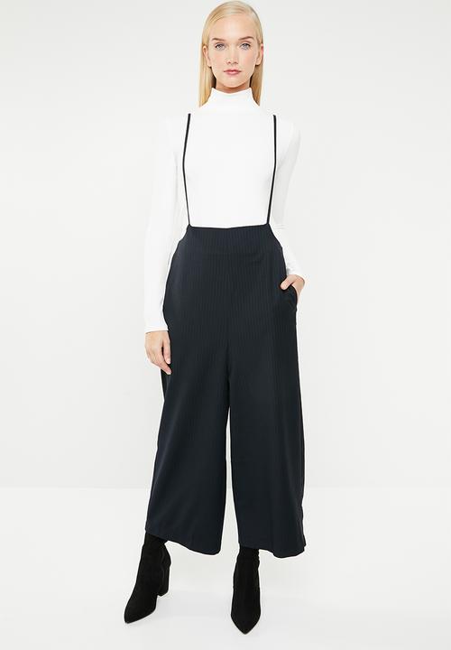 Superbalist - Strappy pinafore jumpsuit - navy