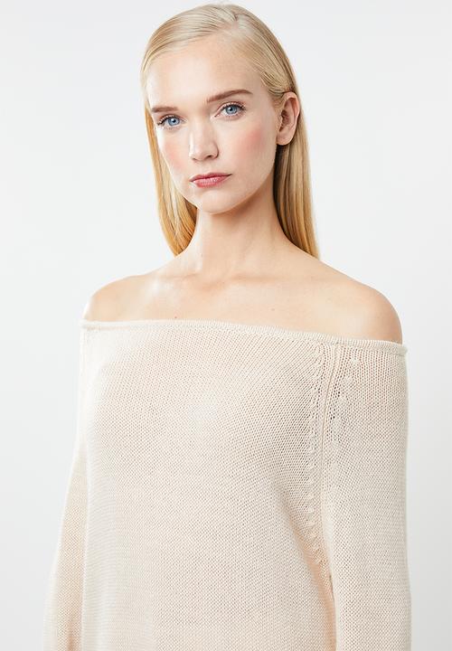 STYLE REPUBLIC - Slouchy knit jersey - neutral