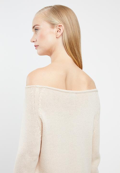 STYLE REPUBLIC - Slouchy knit jersey - neutral