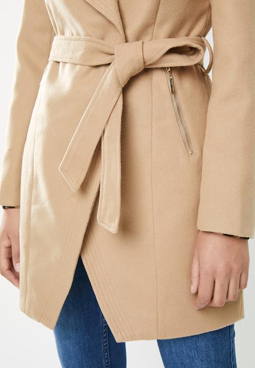 SISSY BOY - Reloi melton coat - brown