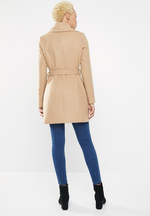 SISSY BOY - Reloi melton coat - brown