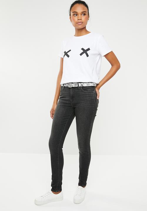 STYLE REPUBLIC - Criss cross T-shirt - white