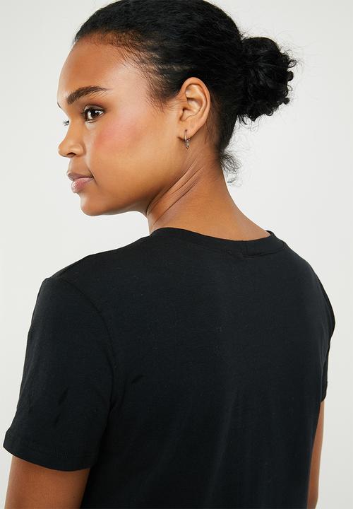STYLE REPUBLIC - Criss cross T-shirt - black