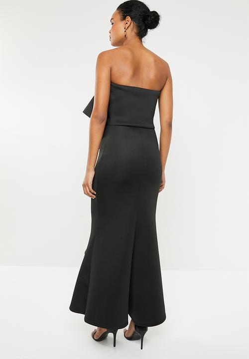 STYLE REPUBLIC - Ruffle detail maxi dress - black
