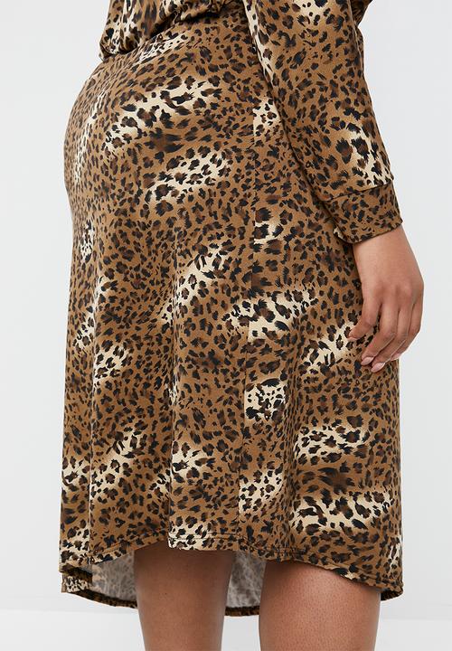 Superbalist - Asymmetrical fit and flare dress - multi